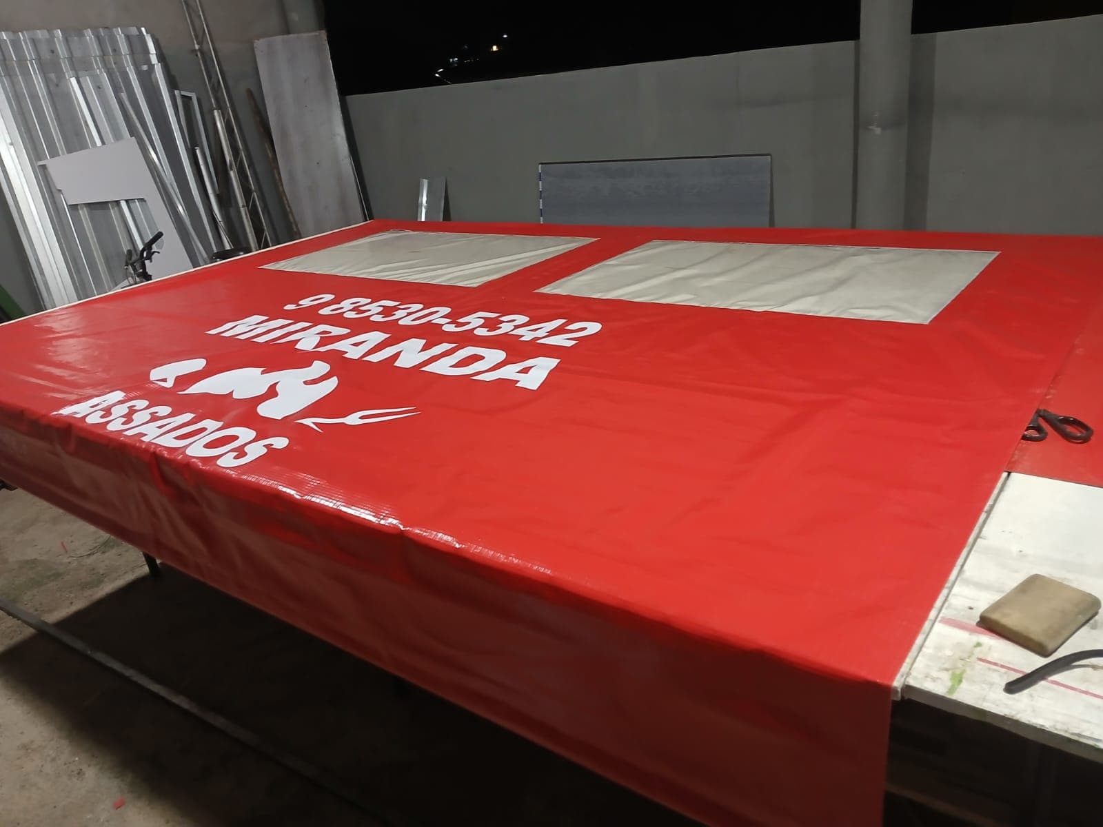 Fabricação de Toldo Cortina Adesivado - Foco Brasil