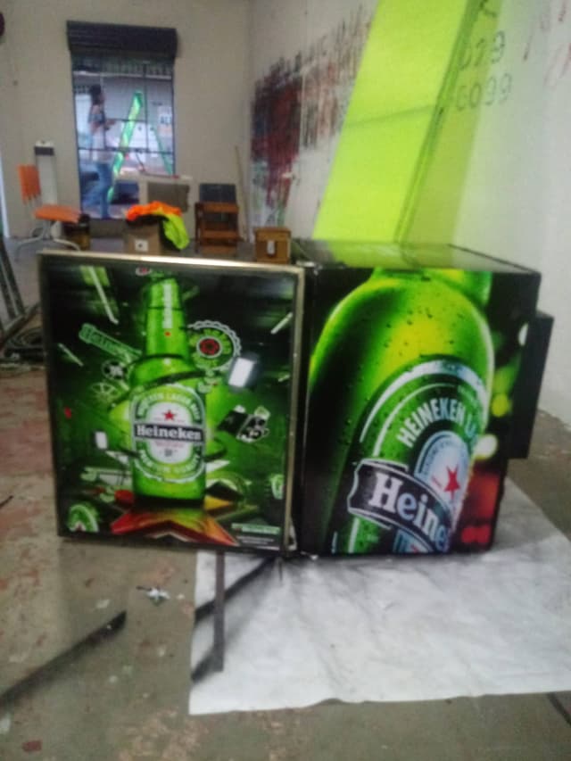 Plotagem Caixa de Som - Foco Brasil Toldos Anápolis