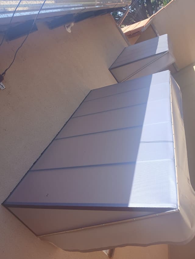 Toldo Cobertura Janela Cinza - Foco Brasil Toldos Anápolis