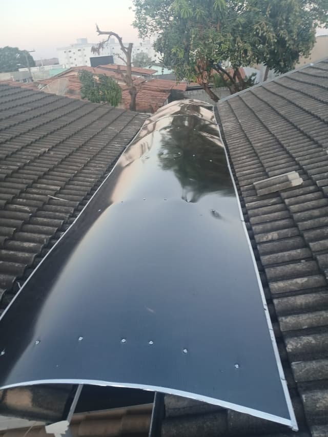 Toldo Policarbonato Telhado - Foco Brasil Toldos Anápolis