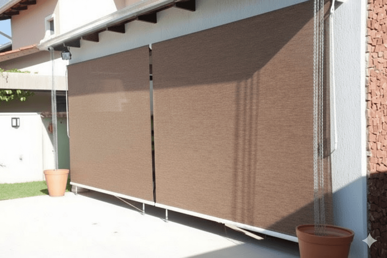 Toldo Screen Marrom - Foco Brasil Toldos Anápolis